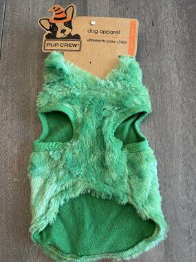 Pup Crew Frog costume for your XS dog. Fits dogs 12-14" NEW